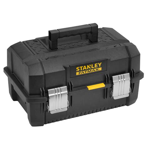 stanley fatmax tool box metal|stanley fatmax cantilever tool box.